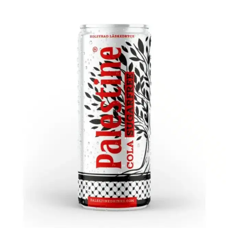 Palestine Drinks Cola sans sucre - 330 ml