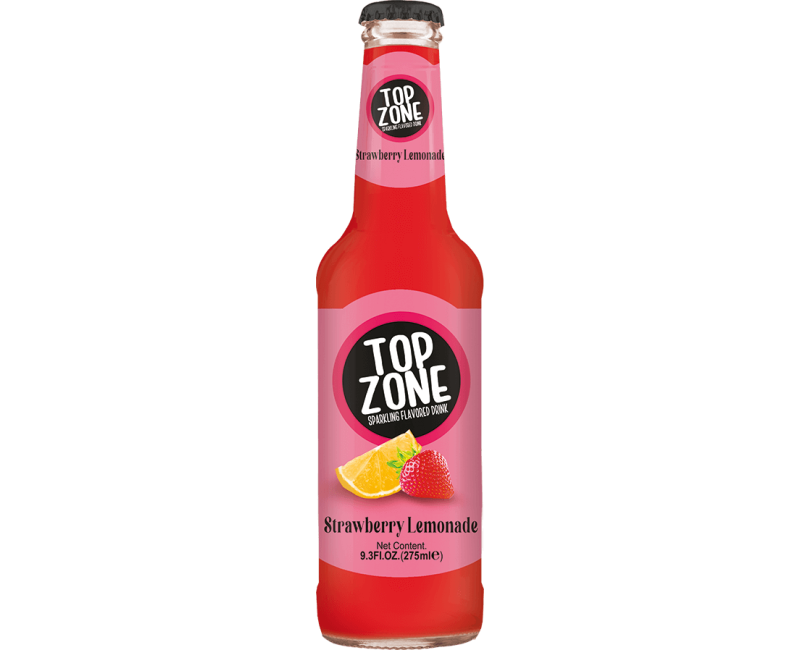Top Zone Limonade à la fraise - 275 ml