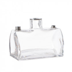 Oduman Tank vase i klar glas