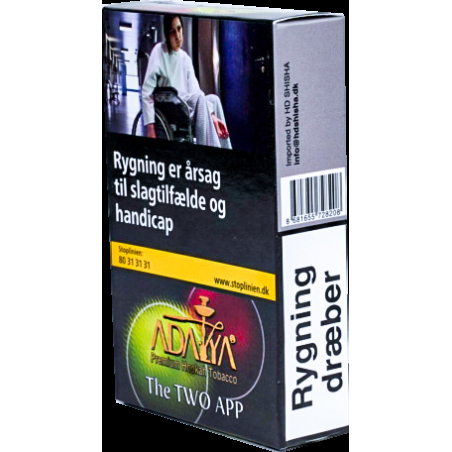 Adalya Vandpibe Tobak – The Two App 50 g