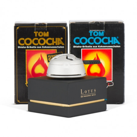 Pakketilbud 12: Lotus Varmeregulator inkl. 1kg TOM GOLD Kul og