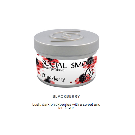 SS Blackberry 100 g vandpibe tobak