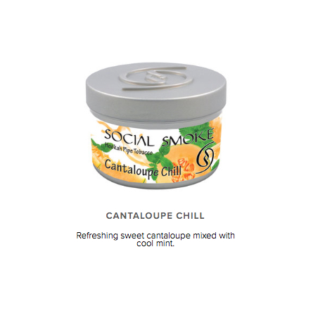SS Cantaloupe Chill 100 g vandpibe tobak