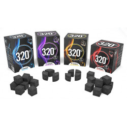 320° Red – 26 mm vandpibe kul – 1 kg